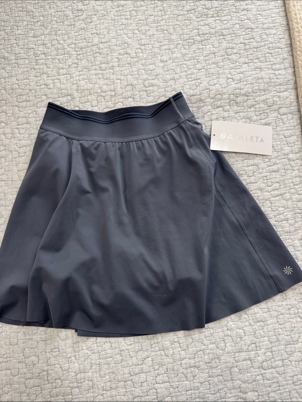 Nwt Athleta Charcoal Gray Circle Skort